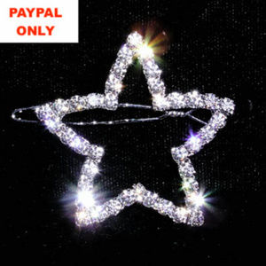 Rhinestone Star Barrette